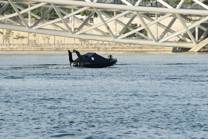 Fotó: AFP/Sam Panthaky Ukrán drónhajókat semmisített meg az orosz Fekete-tengeri Flotta