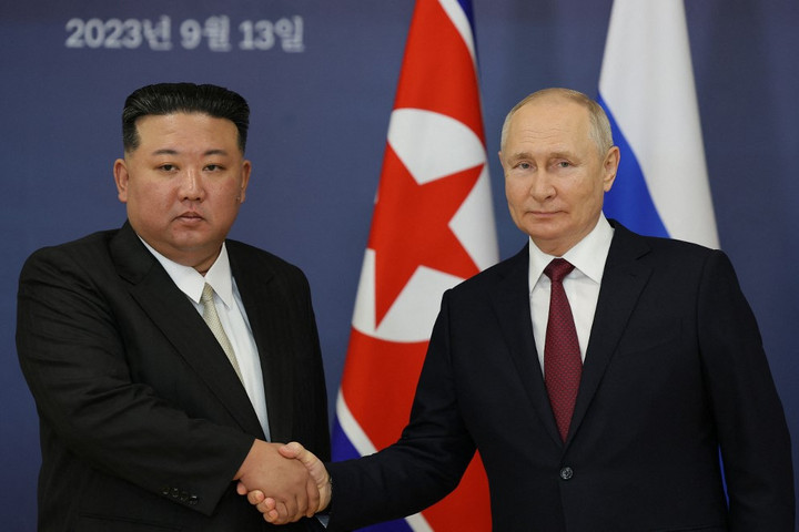 Fotó: AFP/Pool/Vladimir Smirnov Észak-Korea embereket küld Oroszországba Szöul szerint
