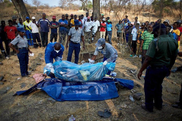Tizenhárman meghaltak egy zimbabwei bányabalesetben