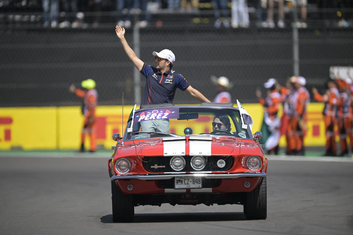 Fotó: AFP/Alfredo Estrella Sergio Pérez hosszabbított a Forma–1-es Red Bull-csapattal