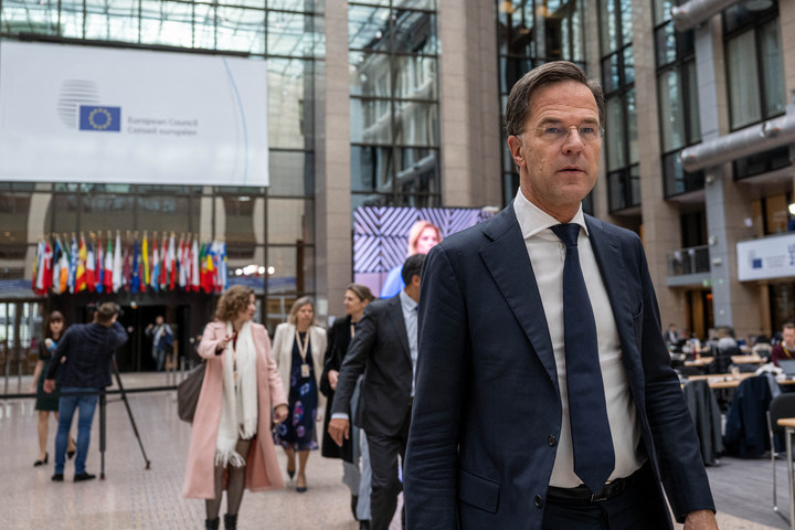 Fotó: AFP/ANP/ANP Mag(Jonas Roosens Mark Rutte lehet a NATO következő főtitkára