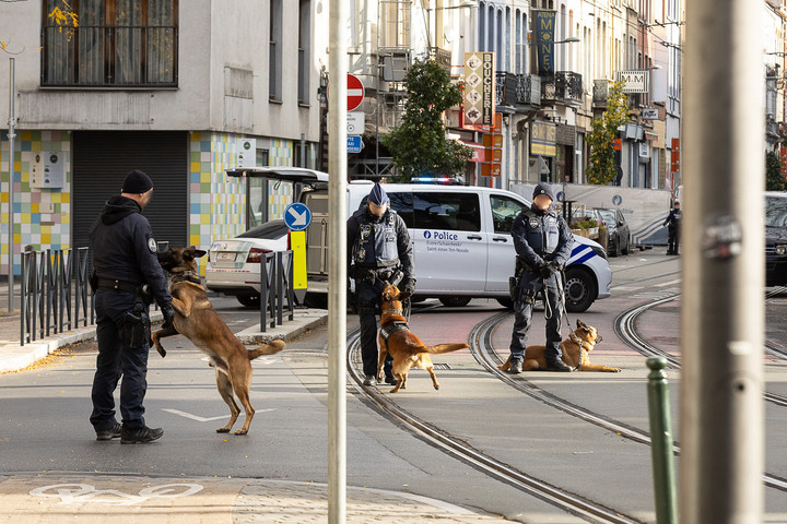 Fotó: Belga via AFP/James Arthur Gekiere Belga ügyészség: Tizenhárom kábítószer-kereskedőt állítottak elő Belgiumban és Hollandiában