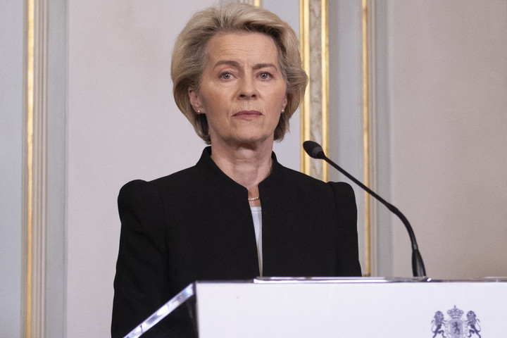Fotó: AFP/Belga/Belga Mag/Hatim Kadhat Ursula von der Leyen: Az európaiaknak kell meghatározniuk, ki és milyen körülmények között jöhet az EU-ba