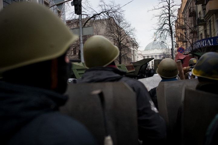 Fotó: NurPhoto via AFP/NurPhoto/Emeric Fohlen Lövöldözés történt Kijevben – terrorelhárítók vonultak ki a helyszínre