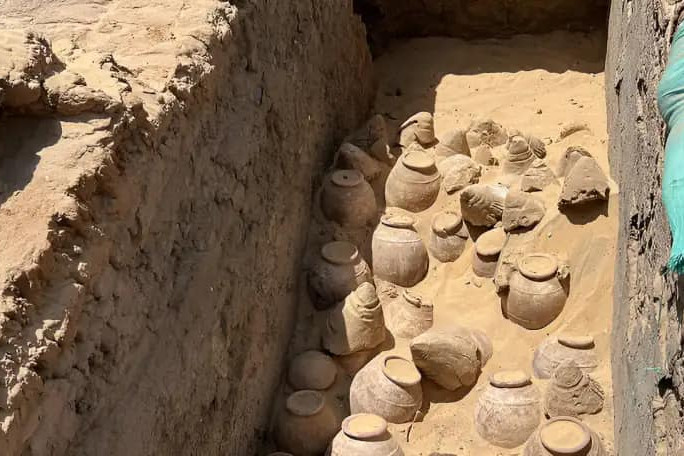 Fotó: Facebook / Ticia Verveer - Archaeologist Ötezer éves bor maradványait rejtette az egyiptomi sír