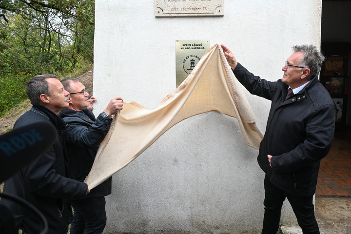 Fotó: MTI/Máthé Zoltán Révész Máriusz: A mogyoródi Szent László-kilátó és kápolna lett idén az Év kilátója