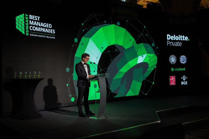 Fotó: Facebook/Deloitte Az idén 16 magyar cég kapott Best Managed minősítést