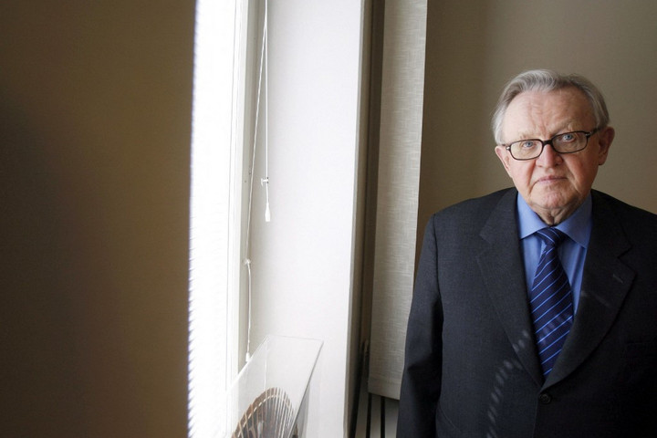 Fotó: AFP/Martti Kainulainen/Lehtikuva Meghalt a Nobel-békedíjas Martti Ahtisaari volt finn elnök