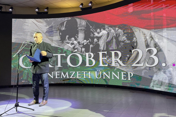 Fotó: Facebook/Potápi Árpád János A mostani nemzedéknek adatott meg mindaz, amiért 1956 hősei küzdöttek