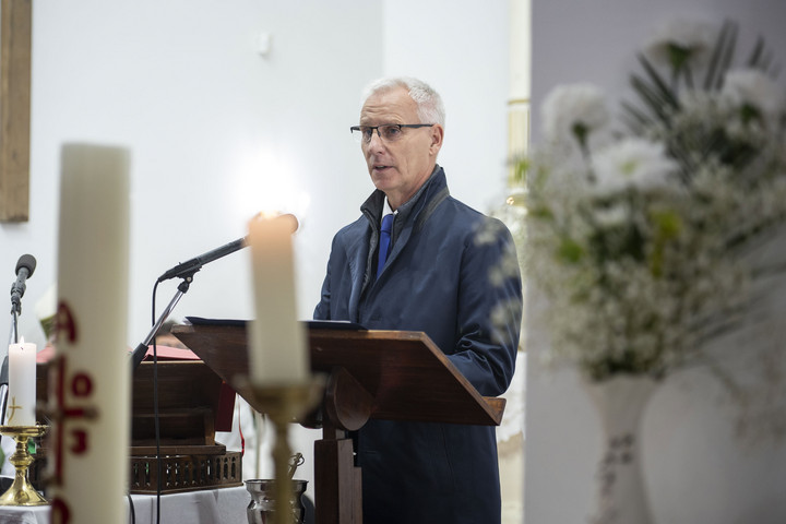 Fotó: MTI/Bodnár Boglárka Soltész Miklós: összefogással újult meg a tárnoki katolikus templom