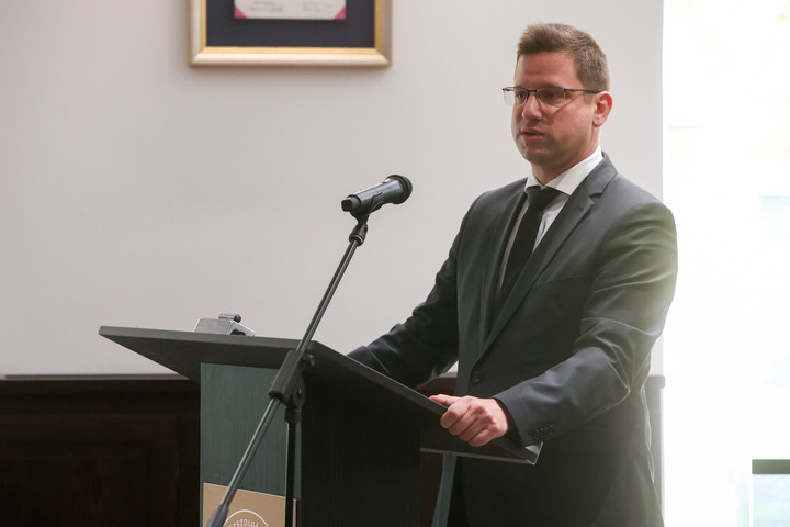 Fotó: MH/Török Péter Gulyás Gergely: Van ok büszkének lenni a magyar közjog elmúlt évszázadának vívmányaira