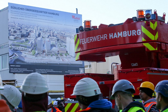 Több munkás életét vesztette Hamburg egyik legnagyobb építkezésén