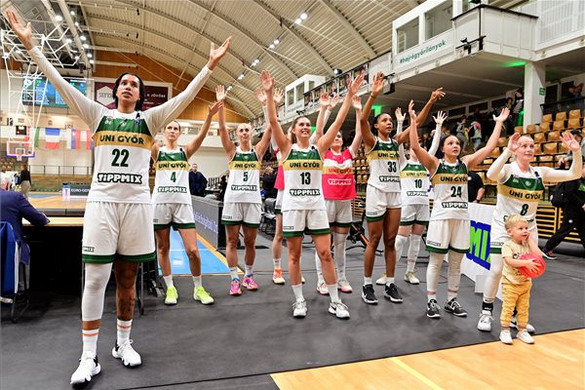 Női kosárlabda: otthon nyerte meg Euroliga-meccsét a DVTK és a Győr
