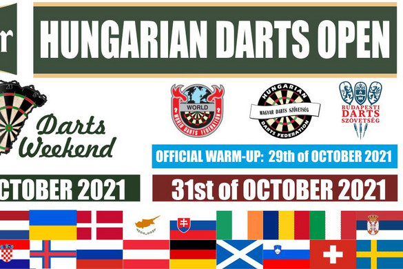 Hungarian Darts Open: több mint 20 ország versenyzői indulnak