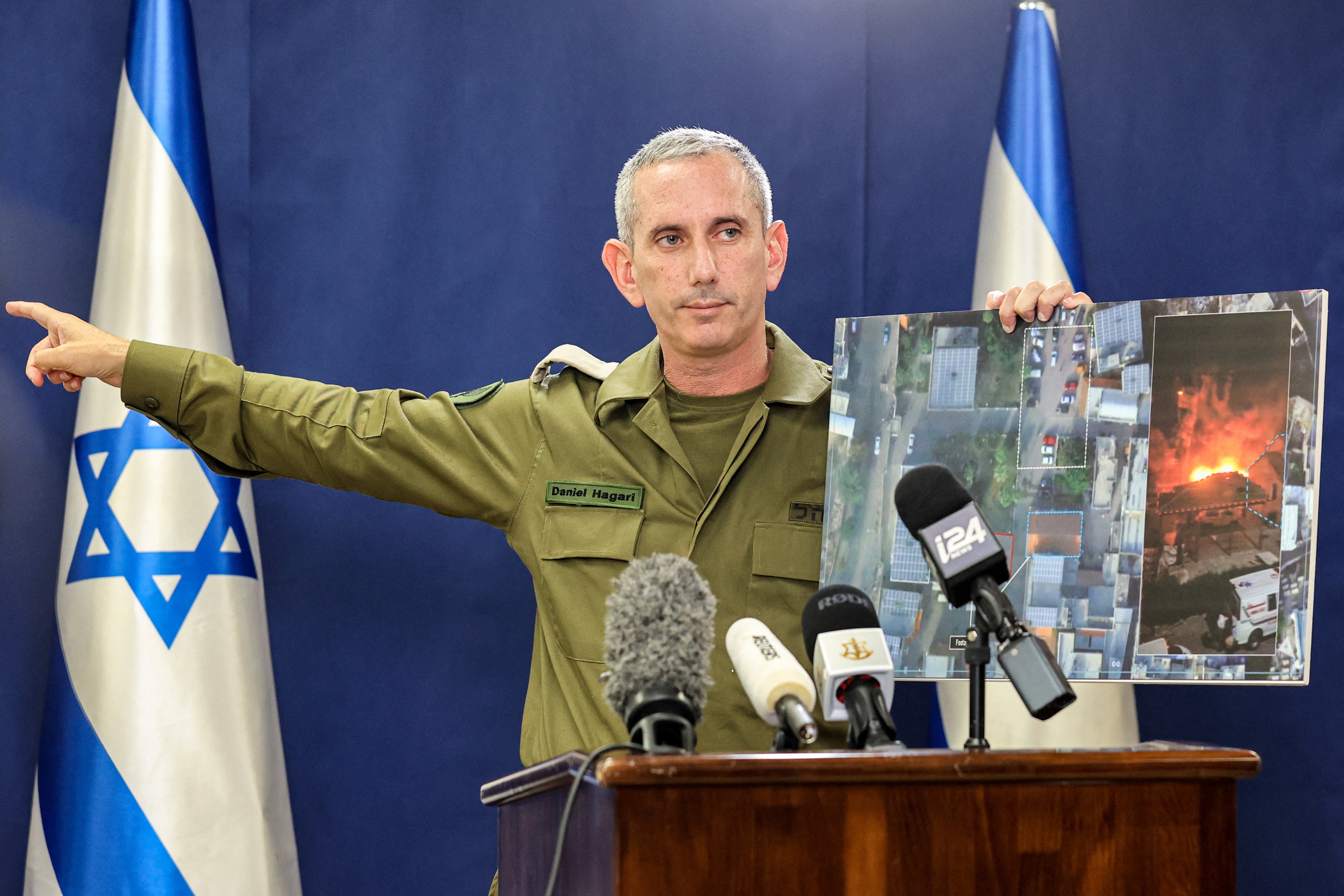 Izrael azt tervezi, hogy „elárasztja” humanitárius segélyekkel Gázát