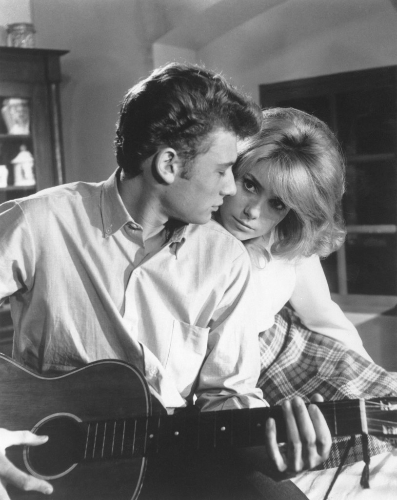 Fotó: Francos Films / Incei Film / Collection ChristopheL via AFP Catherine Deneuve és Johnny Hallyday