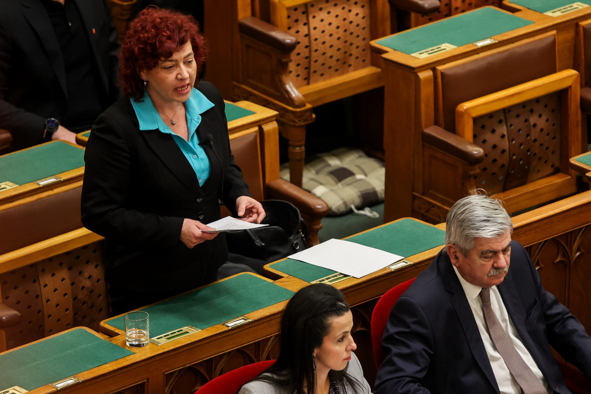 Fotó: MH/Török Péter Vadai Ágnes - Országgyűlés, plenáris ülés, 2023. november 20.
