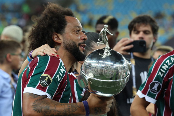 Marcelo öt Bajnokok Ligája győzelem után dél-amerikai kupagyőzelmet is ünnepelhetett
