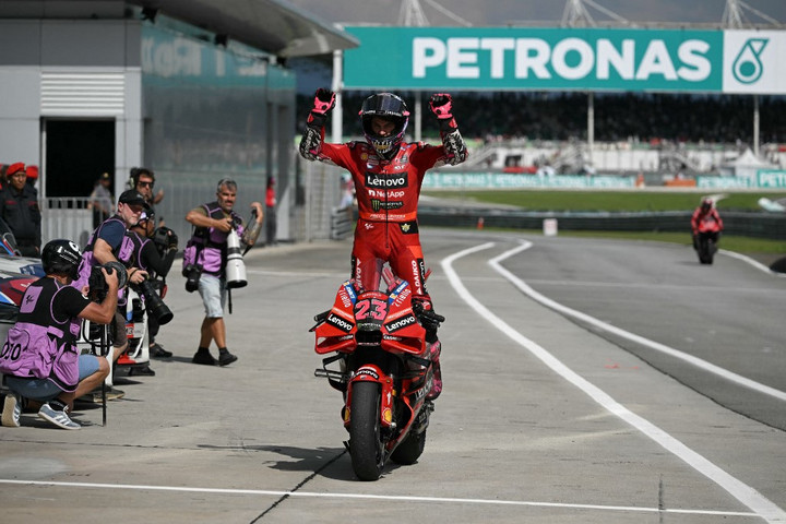 Bastianini idénybeli első győzelme