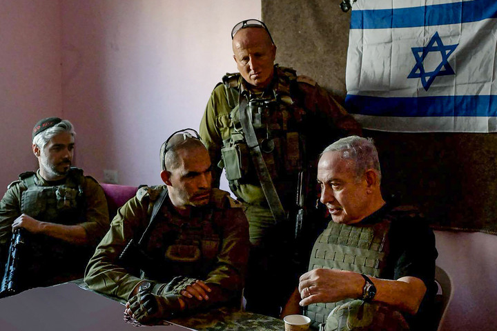 Fotó: AFP/Handout/Israeli Prime Minister Office A Hamász a tűzszünet meghosszabbítását szeretné elérni