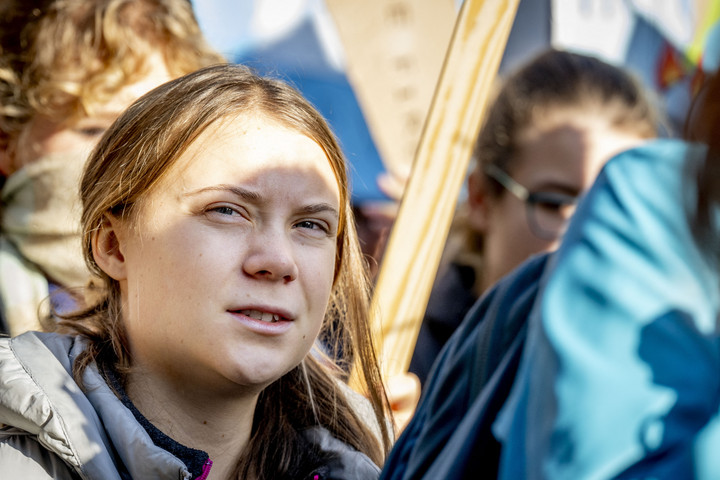 Fotó: ANP MAG via AFP/Robin Utrecht Szélsőséges propagandával robbanna be ismét a közbeszédbe Greta Thunberg