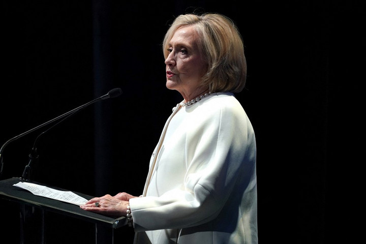 Fotó: LEIGH VOGEL / GETTY IMAGES NORTH AMERICA / GETTY IMAGES VIA AFP Hillary Clinton: Rendszerváltásra van szükség