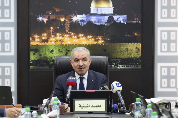 Fotó: Anadolu Agency via AFP/Palestinian Presidency/Handout Palesztina nem épít ideiglenes táborokat a Gázából evakuáltaknak