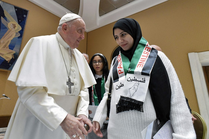 Fotó: CPP Hans Lucas via AFP/Vatican Media Akciózott a pápa a túszok érdekében