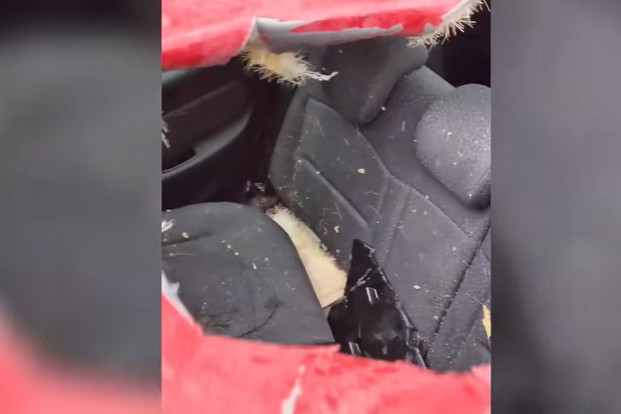 Fotó: YouTube/Le Parisien Döbbenetes: meteorit lyukaszthatta ki egy autó tetejét + VIDEÓ