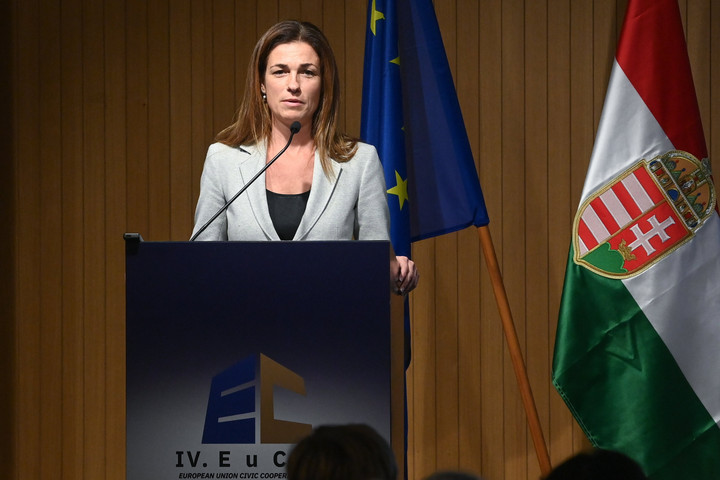 Fotó: MTI/Máthé Zoltán Varga Judit: A szuverenistáknak vissza kell vezetniük Európát az ész ösvényére