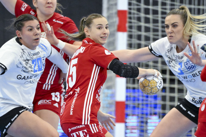 Fotó: MTI/Czeglédi Zsolt Női kézilabda BL: Itthon kapott ki a pontatlanul játszó Debrecen