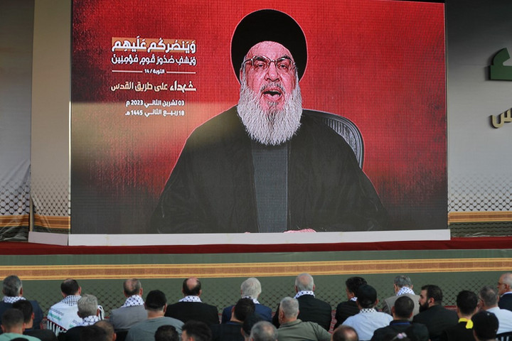 Fotó: AFP/Ahmad Al-Rubaye Naszrallah: Az Egyesült Államoknak le kell állítania a Gáza elleni izraeli agressziót