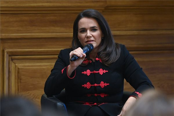 Fotó: MTI/Máthé Zoltán Antall Józsefre emlékezett Novák Katalin