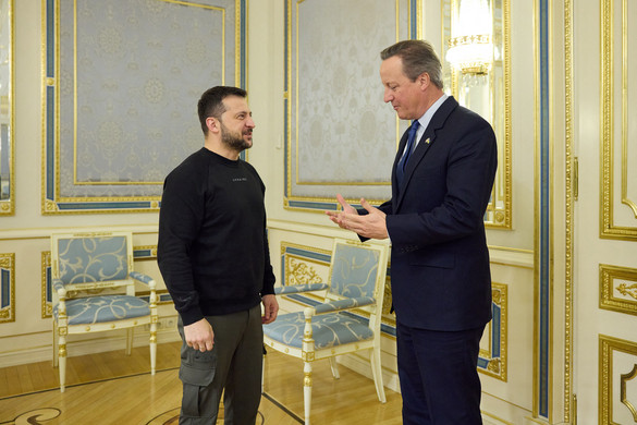 Ukrajnába vezetett az új brit külügyminiszter első útja