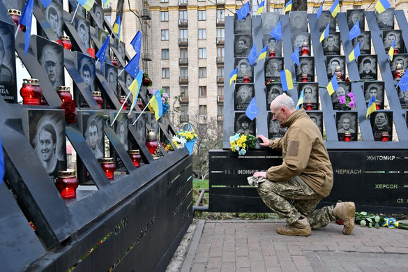Egy véres időszakra emlékeztek Kijevben