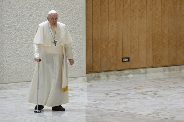 Ferenc pápa még nincs jól, ismét egy munkatársa olvasta fel a beszédét