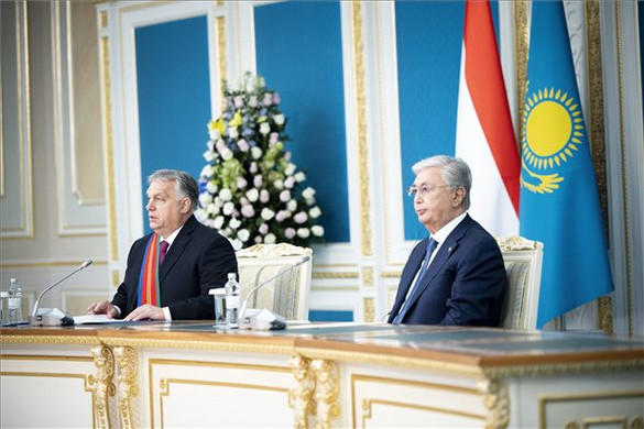 Orbán Viktor: Tovább bővülhet a Magyarország és Kazahsztán közötti gazdasági együttműködés