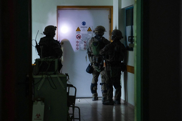 Hosszú terrorrista alagutat találtak az izraeli csapatok az es-Sifá kórház alatt