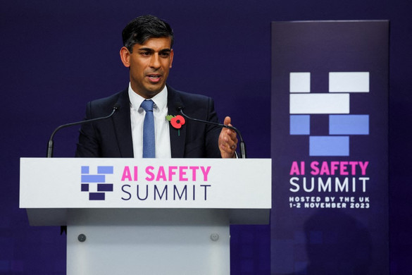 Rishi Sunak: Nem hagyható a technológiai vállalatok hatáskörében a mesterséges intelligencia biztonságosságának tesztelése