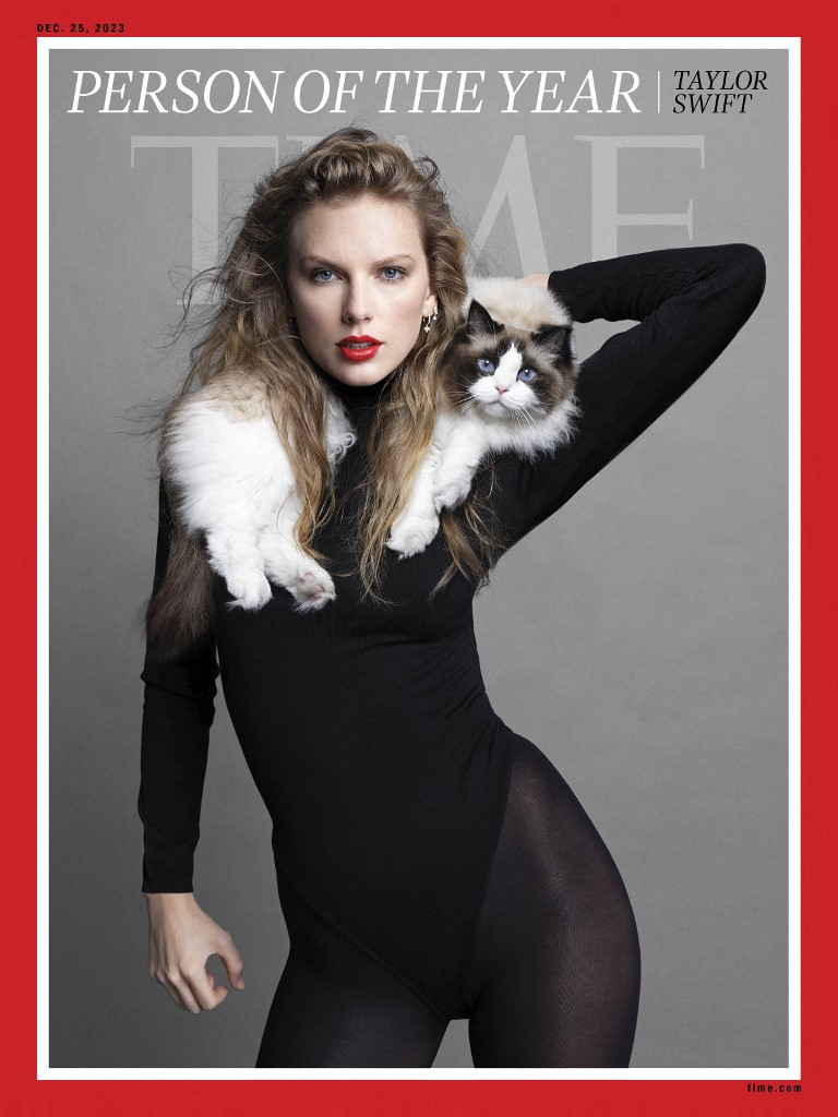 Fotó: Inez van Lamsweerde and Vinoodh Matadin / TIME / TIME Person of the Year / AFP Taylor Swift
