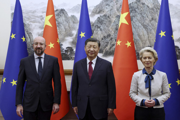 Fotó: AFP/European Council Press Service/Dario Pignatelli Megkezdődött az EU–Kína-csúcstalálkozó Pekingben