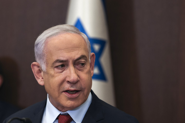 Fotó: AFP/Pool/Ronen Zvulun Benjamin Netanjahu: Eltér Izrael és az Egyesült Államok elképzelése a háború utáni gázai övezeti rendezésről