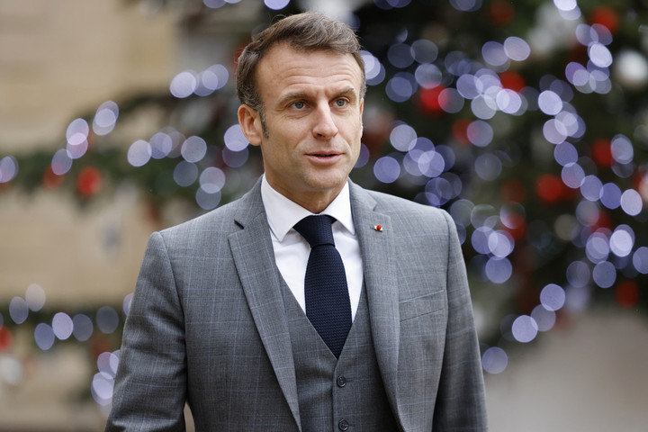 Fotó: AFP/Ludovic Marin A francia elnök nem zárja ki, hogy csapatokat küld Ukrajnába