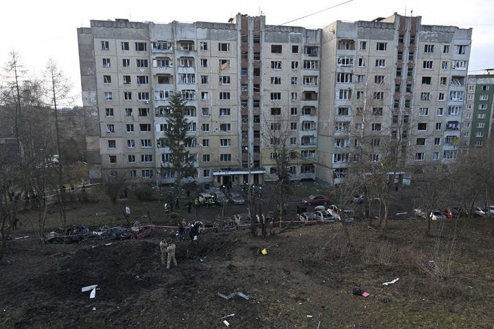 Fotó: AFP / Yuriy Dyachyshyn Sok a halott és a sebesült