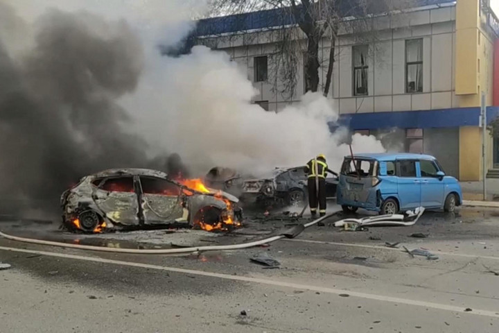Fotó: AFP/Russian Emergencies Ministry/Handout Kreml: Kijev civil objektumokat támad kazettás lőszerrel