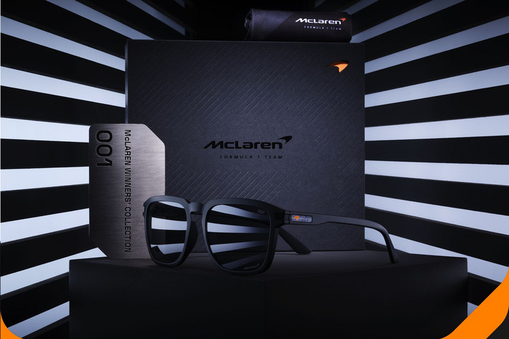 Fotó: Facebook/McLaren Winners’ Collection Napszemüvegeket készítettek Forma–1-es autóból