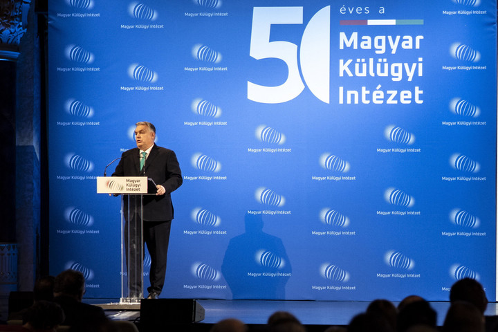 Fotó: MTI/Miniszterelnöki Sajtóiroda/Fischer Zoltán Orbán Viktor: A magyar külpolitika nemzetiérdek-alapú