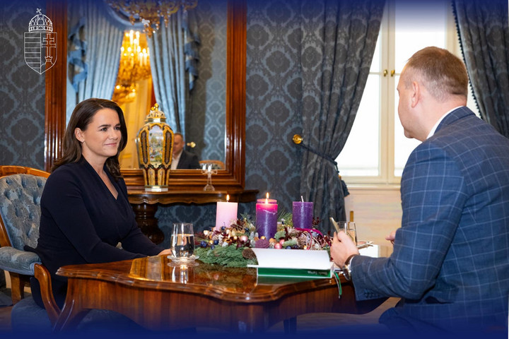 Fotó: Facebook/Novák Katalin Novák Katalin: Legyen béke!