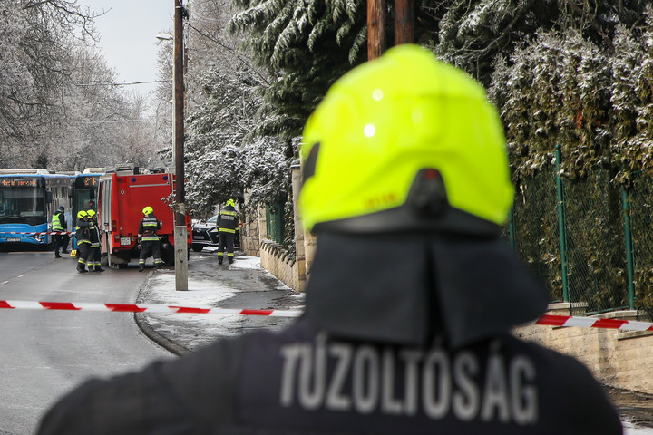 Fotó: MH/Purger Tamás Tűzeset a Várban