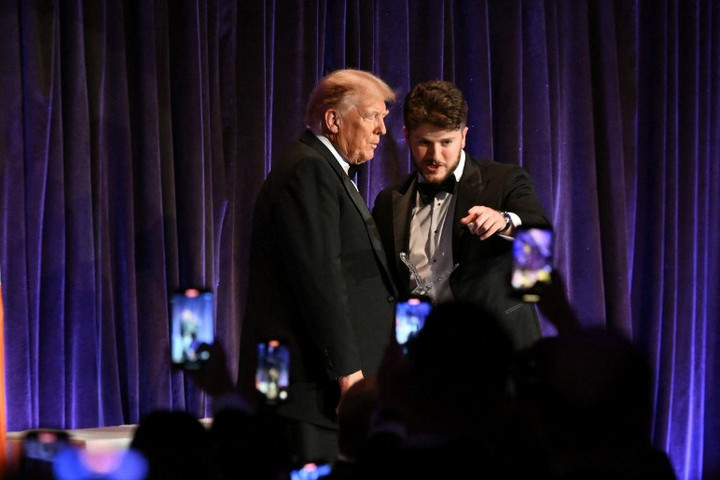 Fotó: AFP/Angela Weiss Magyar társszervezésben és Donald Trump részvételével tartották meg az amerikai republikánusok egyik legrégibb klubjának éves gáláját